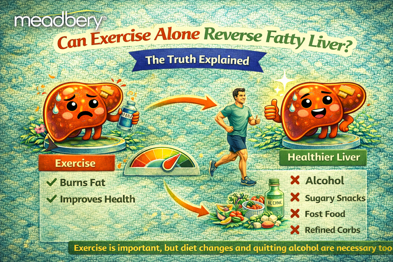 Can Exercise Alone Reverse Fatty Liver? The Truth Explained