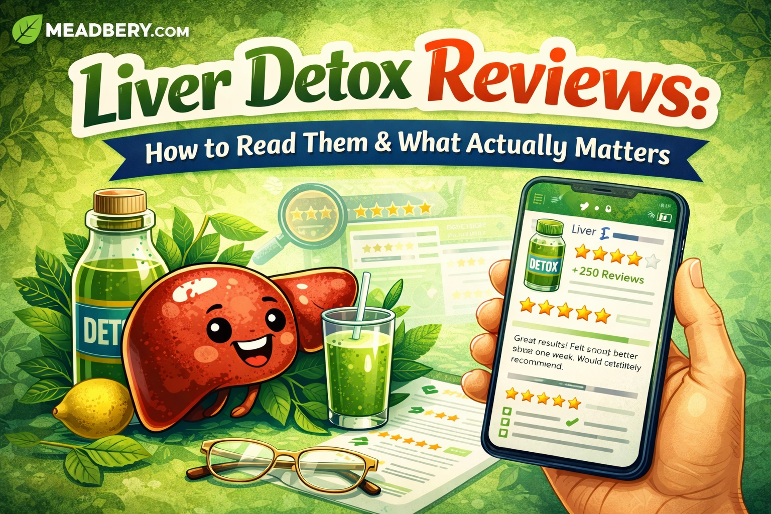 Liver Detox Reviews: How to Read Them & What Actually Matters