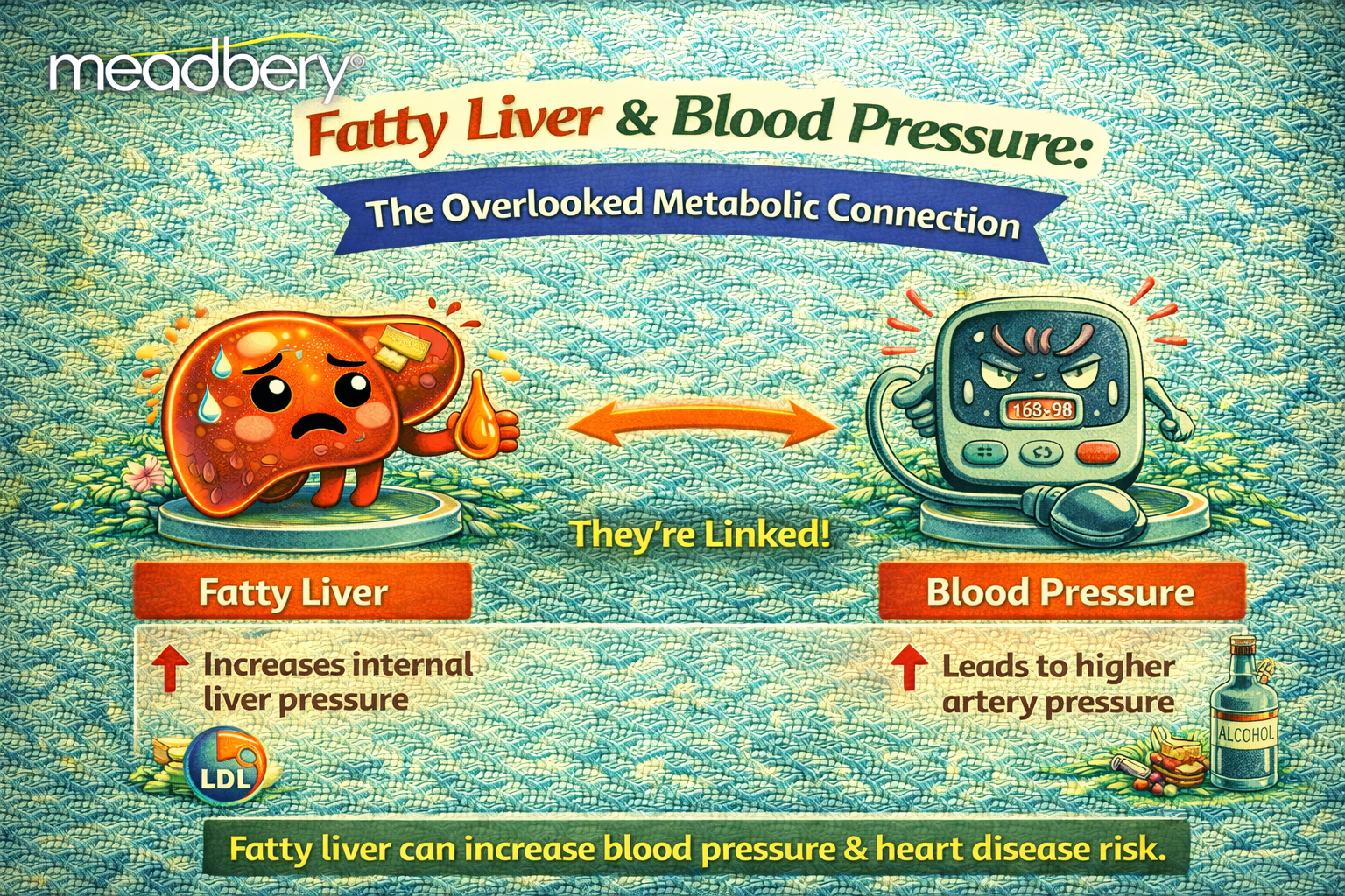 Fatty Liver & Blood Pressure: The Overlooked Metabolic Connection