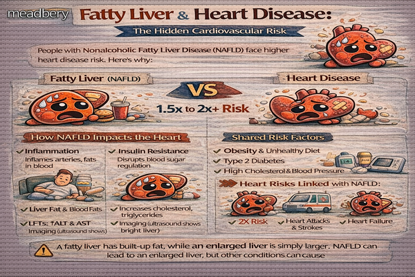Fatty Liver & Heart Disease: The Hidden Cardiovascular Risk