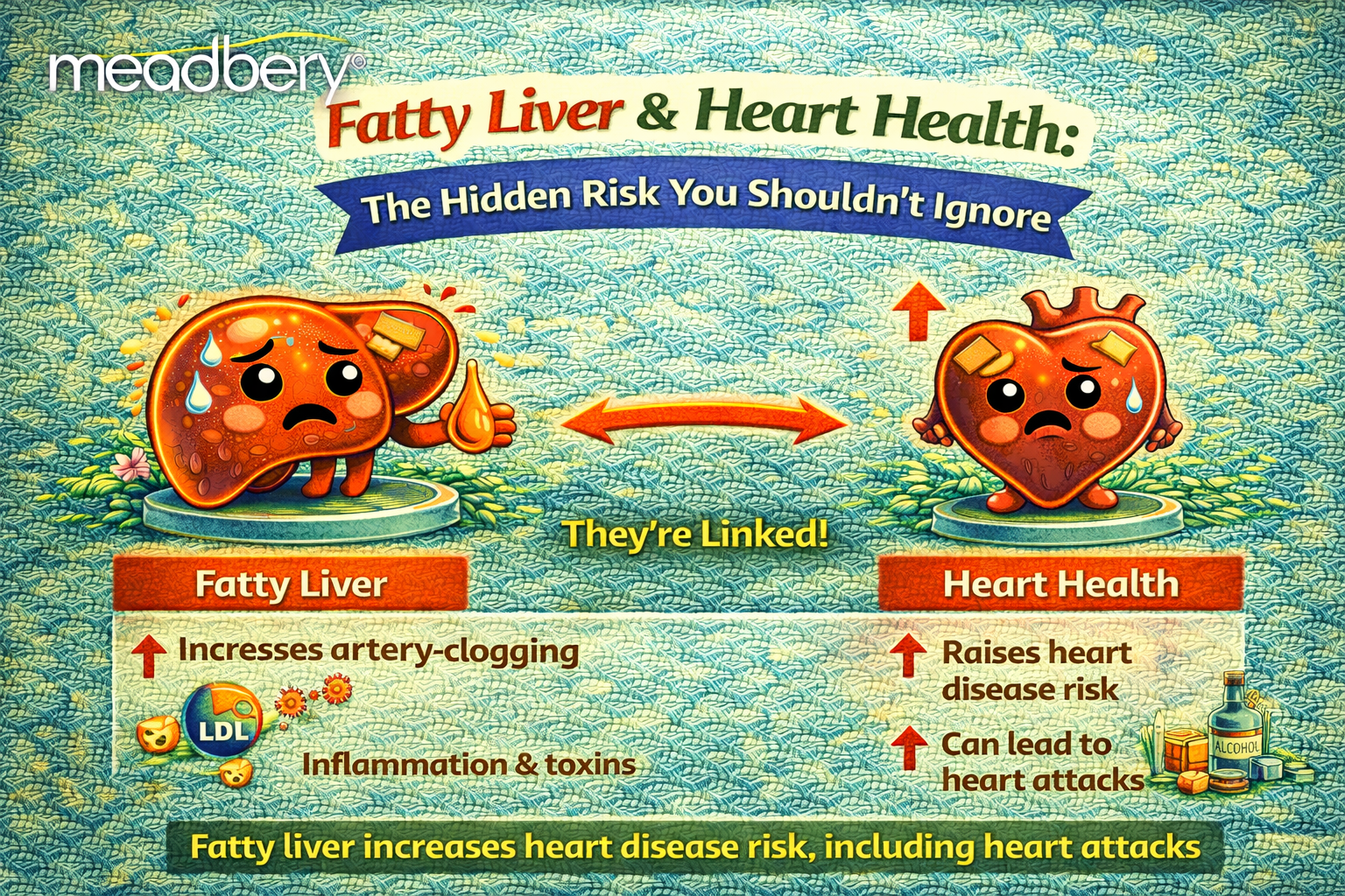 Fatty Liver & Heart Health: The Hidden Risk You Shouldn’t Ignore