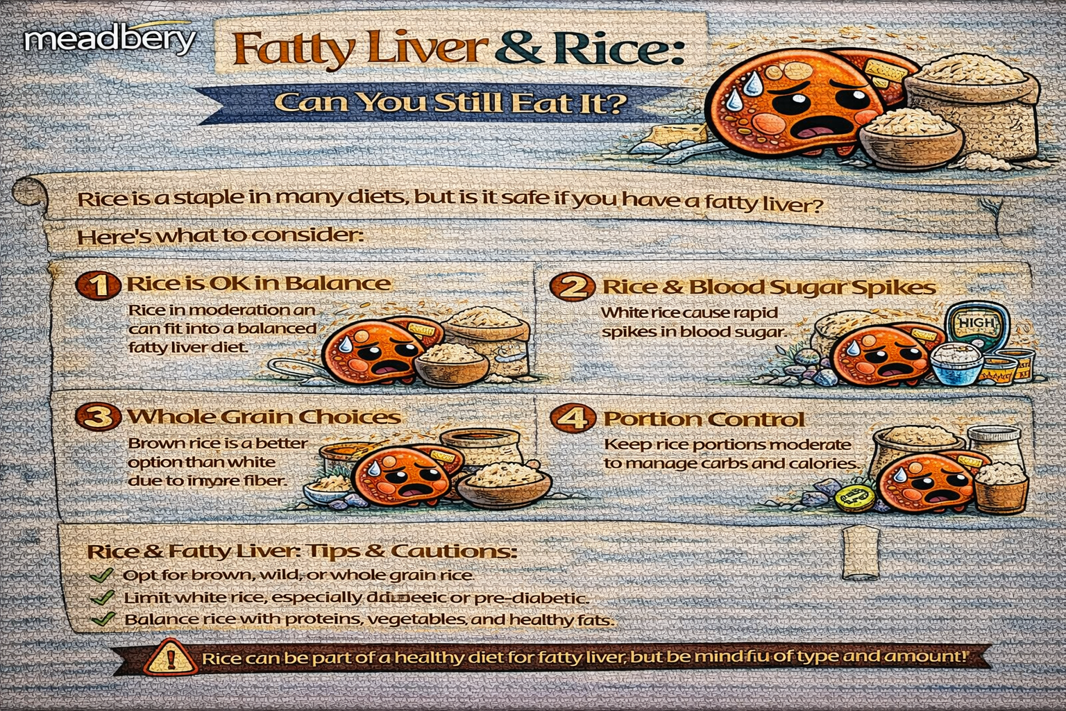 Fatty Liver & Rice: Can You Still Eat It? – Meadbery