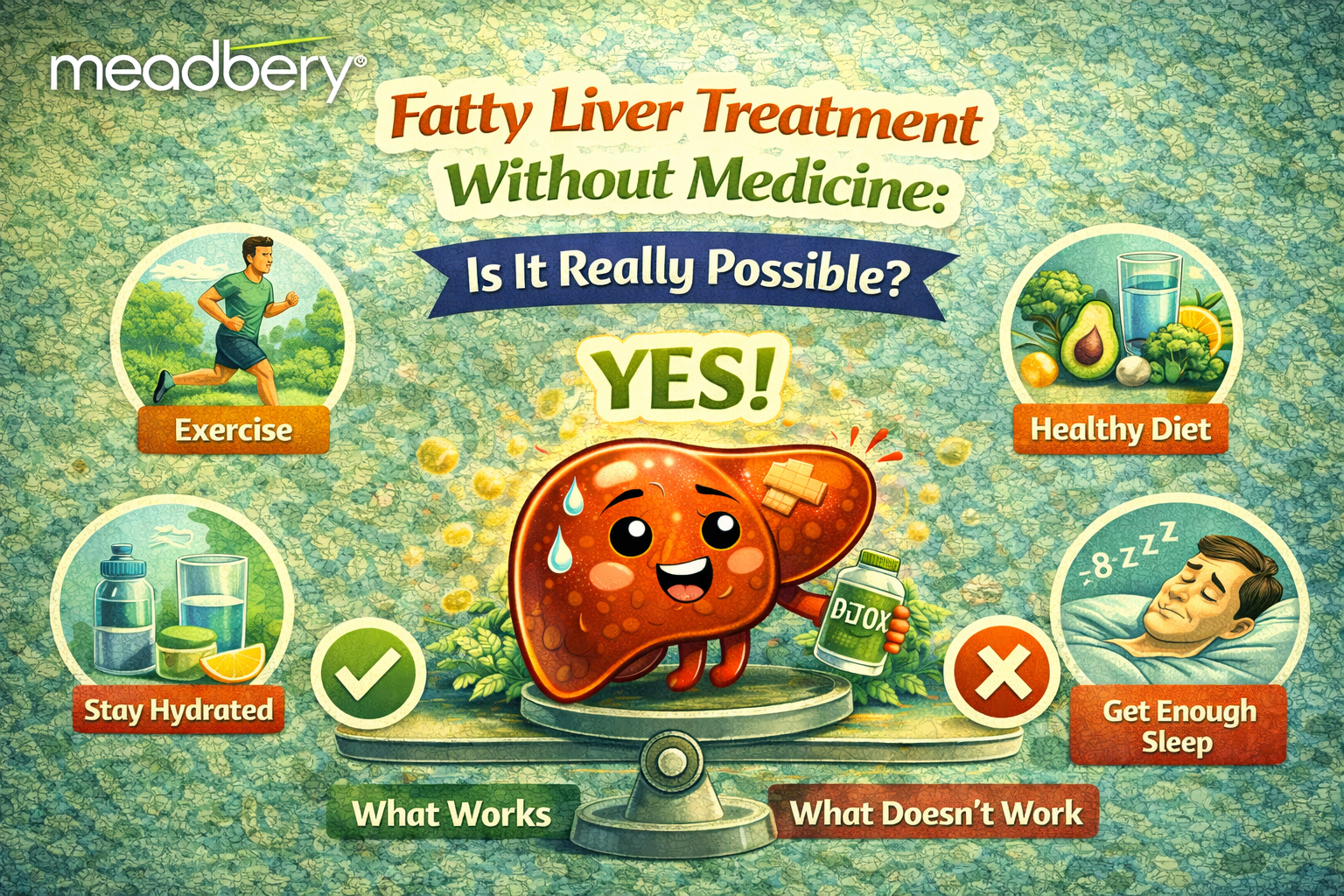 Fatty Liver Treatment Without Medicine: Is It Really Possible?