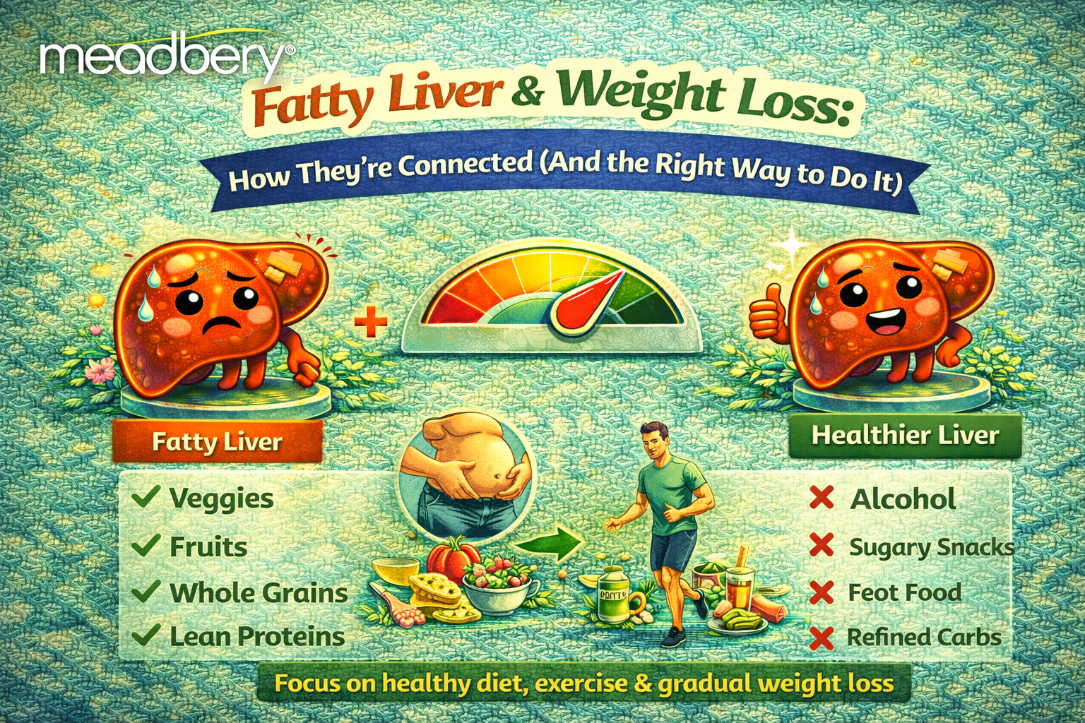 Fatty Liver & Weight Loss: How They’re Connected (And the Right Way to Do It)