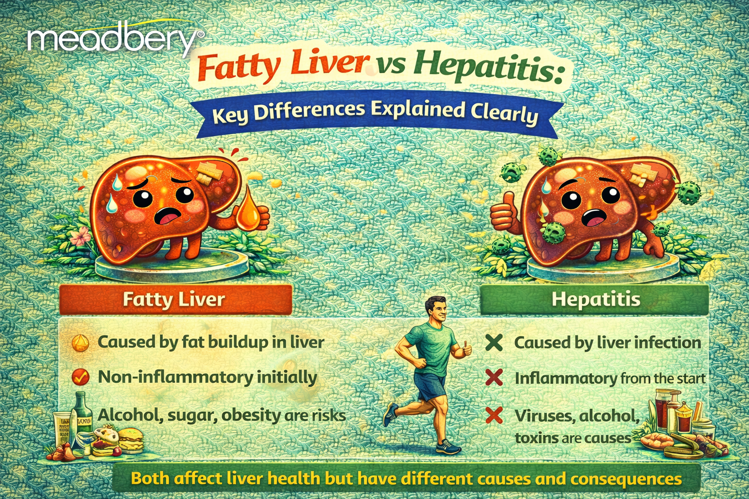Fatty Liver vs Hepatitis: Key Differences Explained Clearly