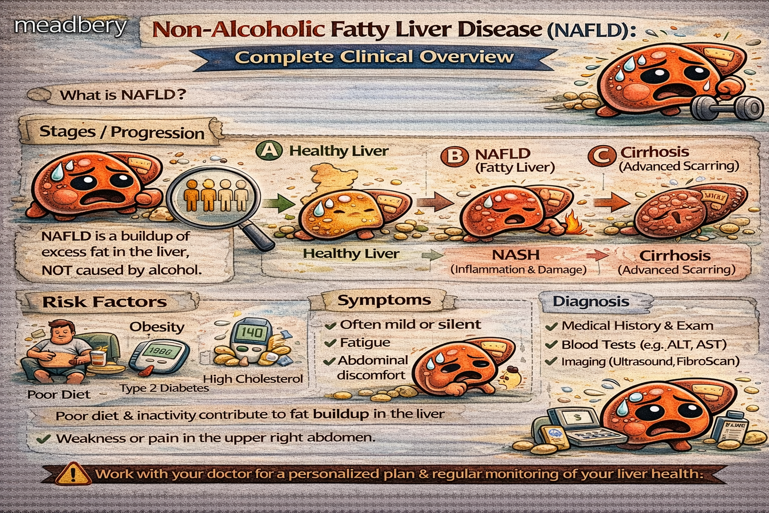 Non-Alcoholic Fatty Liver Disease (NAFLD): Complete Clinical Overview