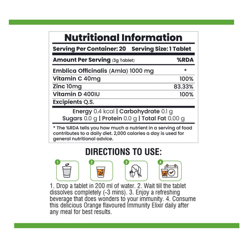 Natural Vitamin C & Zinc